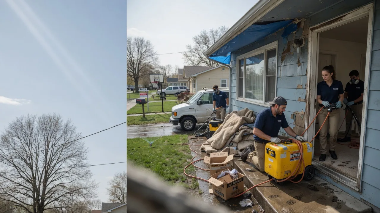 Basement Flood Cleanup in Clinton, MA near me